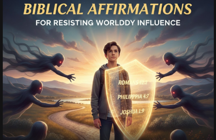 Biblical Affirmations for Resisting Wordly Influence