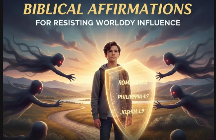 Biblical Affirmations for Resisting Wordly Influence