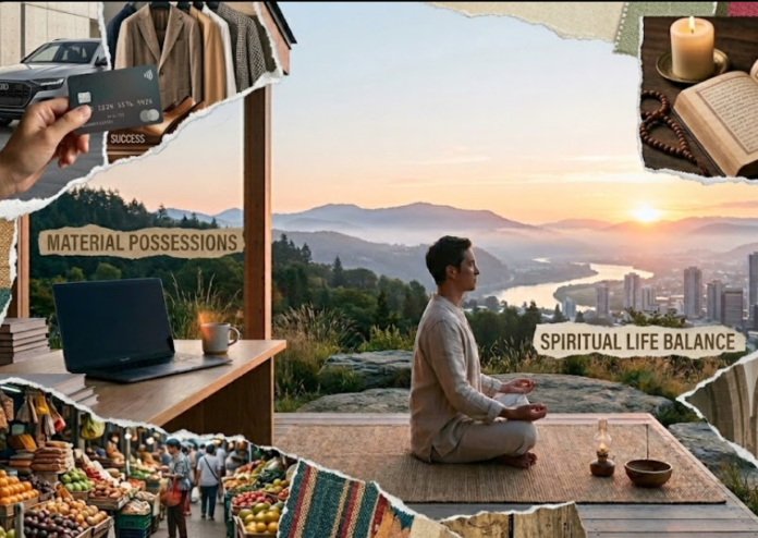 Daily Affirmations for a Balanced Material and Spiritual Life