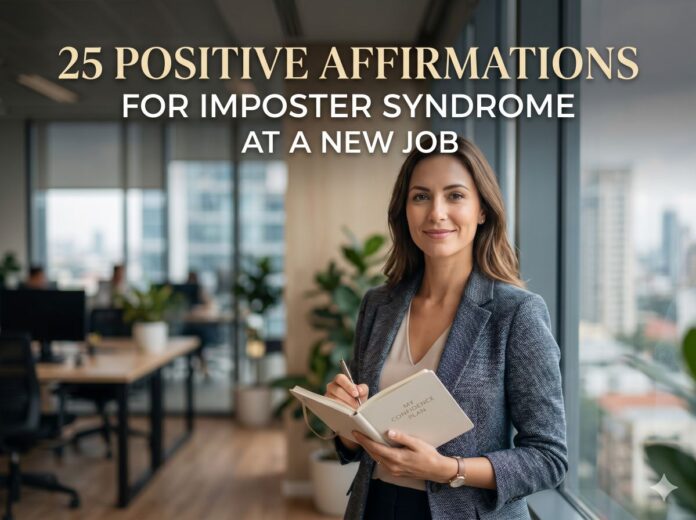 25 Positive Affirmations for Imposter Syndrome at a New Job