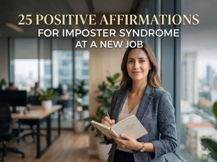 25 Positive Affirmations for Imposter Syndrome at a New Job
